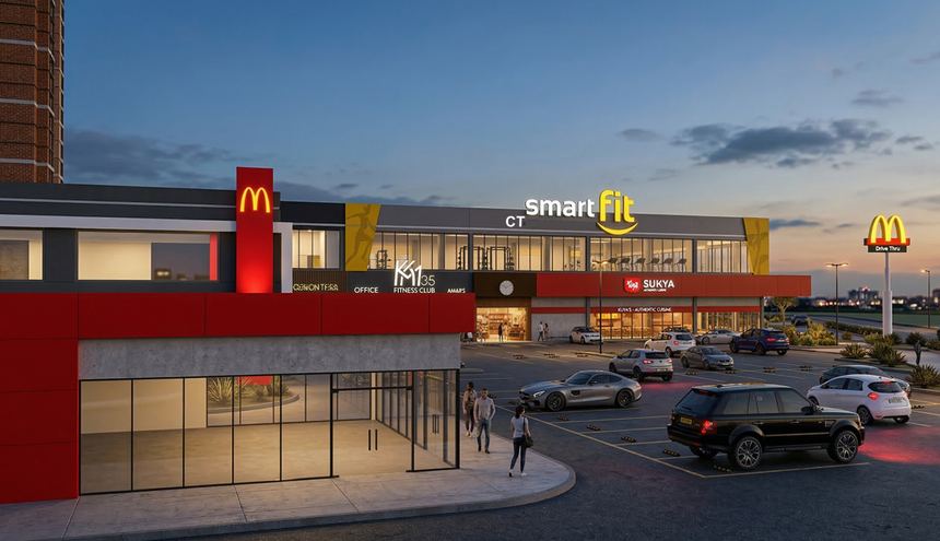 Render do KM 35 Center Mall, imagem 4 de 4